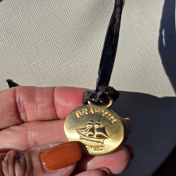 Brahmin Large Duxbury, Limited Edition White Monaco - Picture 8 of 13